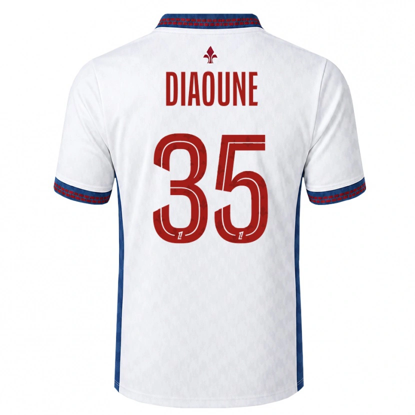 Danxen Kinderen Soriba Diaoune #35 Rood Wit Blauw Uitshirt Uittenue 2026/27 T-Shirt België