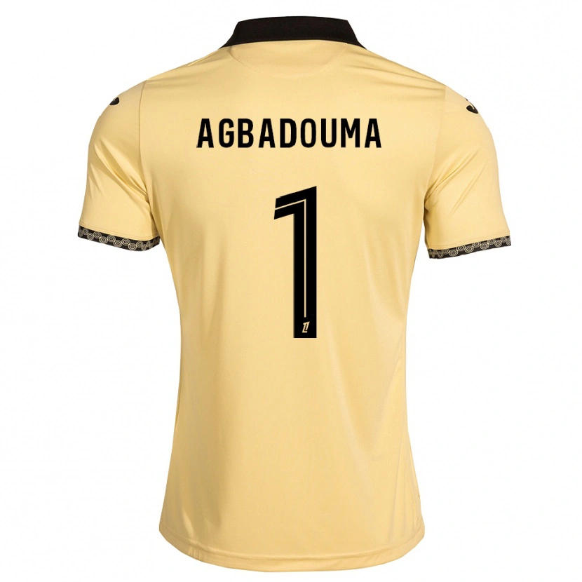 Danxen Kinderen Mathys Agbadouma #1 Navajo Wit Zwart Uitshirt Uittenue 2026/27 T-Shirt België