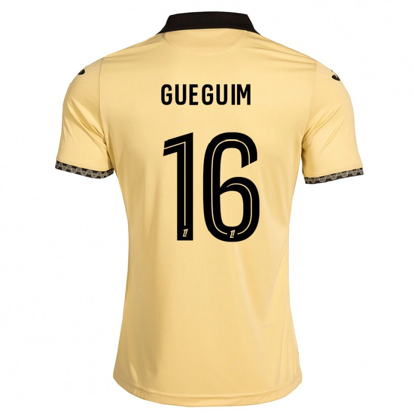 Danxen Kinderen Guirone Gueguim #16 Navajo Wit Zwart Uitshirt Uittenue 2026/27 T-Shirt België