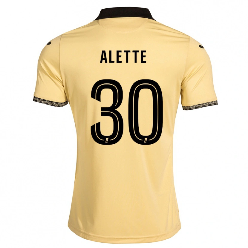 Danxen Kinderen Gaël Alette #30 Navajo Wit Zwart Uitshirt Uittenue 2026/27 T-Shirt België