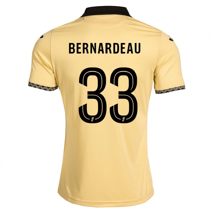 Danxen Kinderen Gabin Bernardeau #33 Navajo Wit Zwart Uitshirt Uittenue 2026/27 T-Shirt België