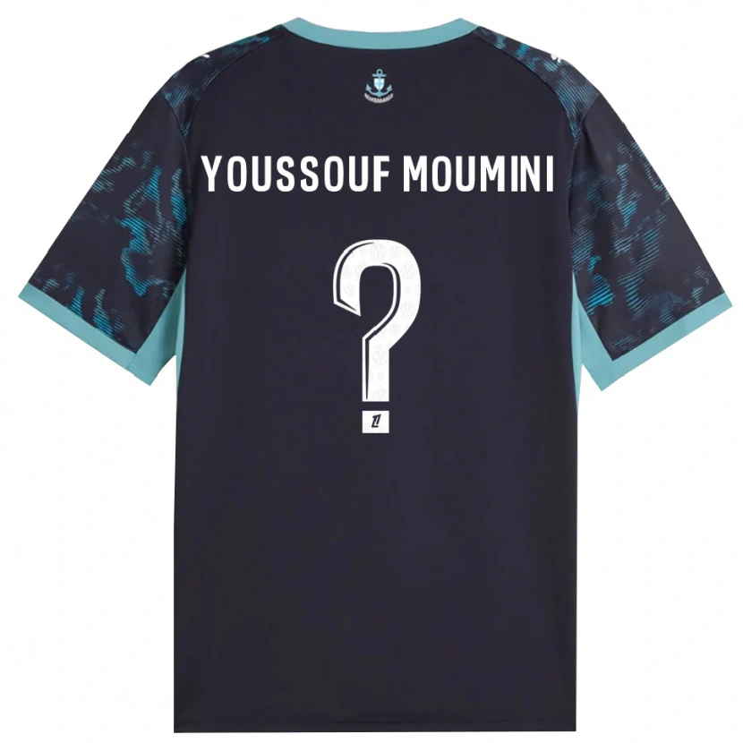Danxen Kinderen Yakine Youssouf Moumini #0 Licht Turkoois Wit Zwart Uitshirt Uittenue 2026/27 T-Shirt België
