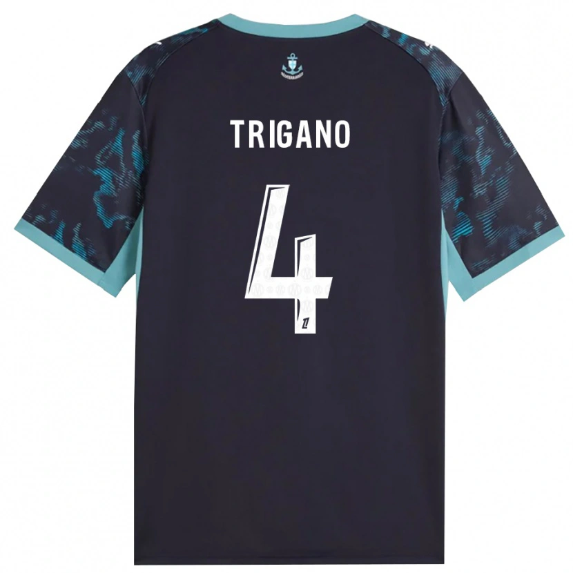 Danxen Kinderen Paolo Trigano #4 Licht Turkoois Wit Zwart Uitshirt Uittenue 2026/27 T-Shirt België