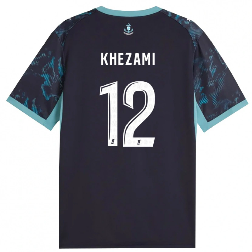 Danxen Kinderen Roselène Khezami #12 Licht Turkoois Wit Zwart Uitshirt Uittenue 2026/27 T-Shirt België