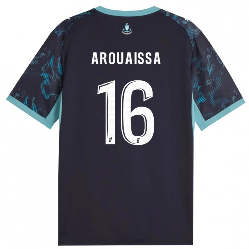 Danxen Kinderen Ines Arouaissa #16 Licht Turkoois Wit Zwart Uitshirt Uittenue 2026/27 T-Shirt België