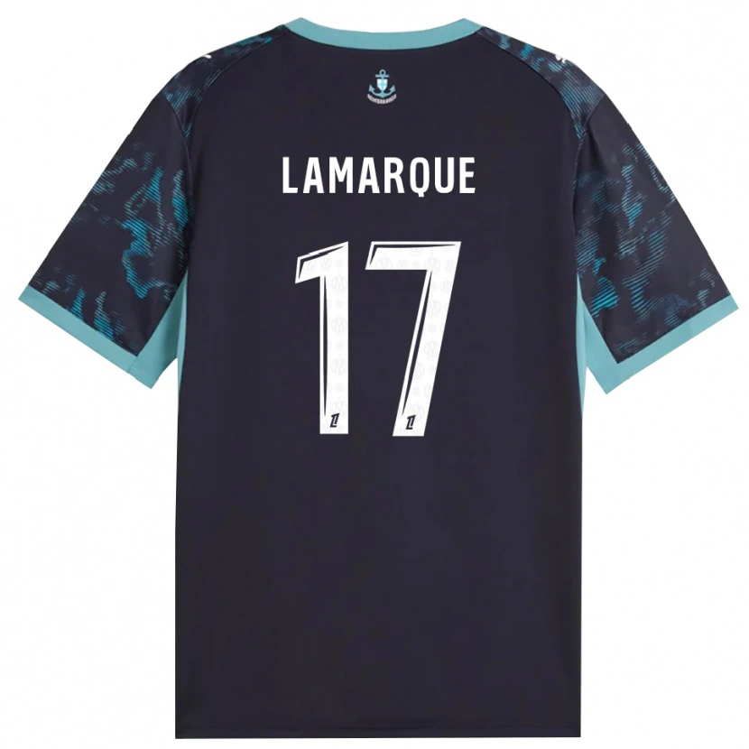 Danxen Kinderen Alais Lamarque #17 Licht Turkoois Wit Zwart Uitshirt Uittenue 2026/27 T-Shirt België