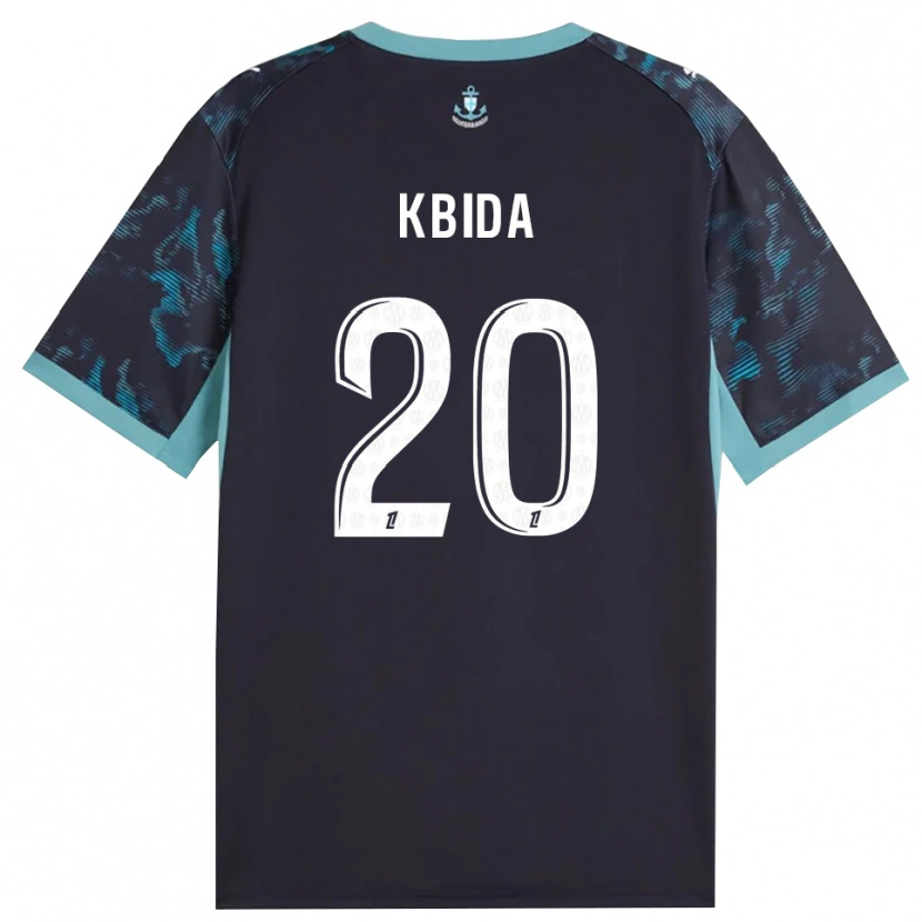 Danxen Kinderen Inès Kbida #20 Licht Turkoois Wit Zwart Uitshirt Uittenue 2026/27 T-Shirt België