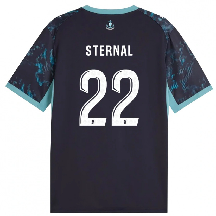 Danxen Kinderen Enzo Sternal #22 Licht Turkoois Wit Zwart Uitshirt Uittenue 2026/27 T-Shirt België
