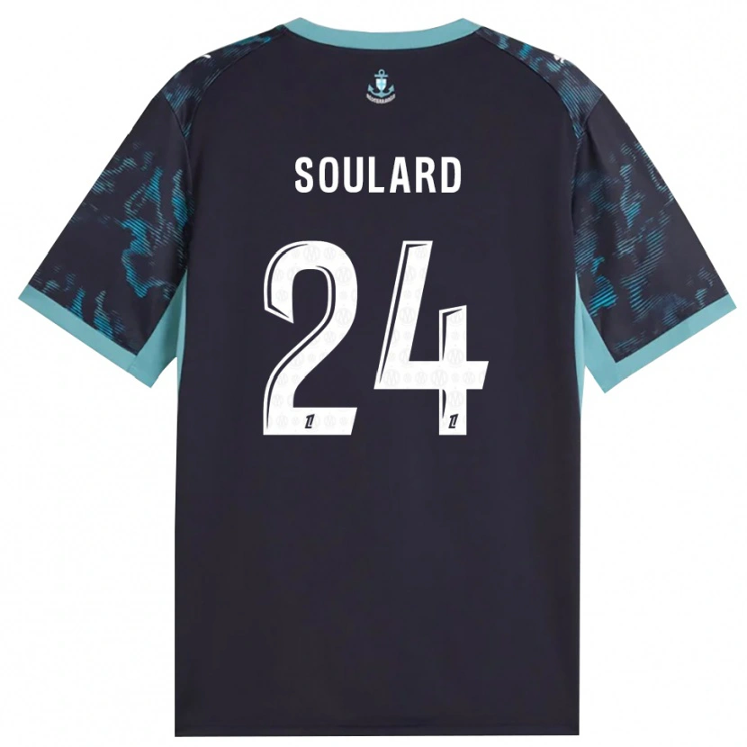 Danxen Kinderen Amandine Soulard #24 Licht Turkoois Wit Zwart Uitshirt Uittenue 2026/27 T-Shirt België