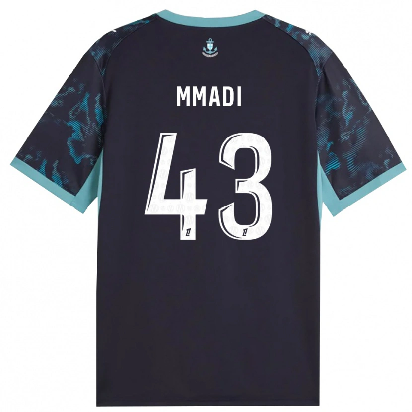Danxen Kinderen Tadjidine Mmadi #43 Licht Turkoois Wit Zwart Uitshirt Uittenue 2026/27 T-Shirt België