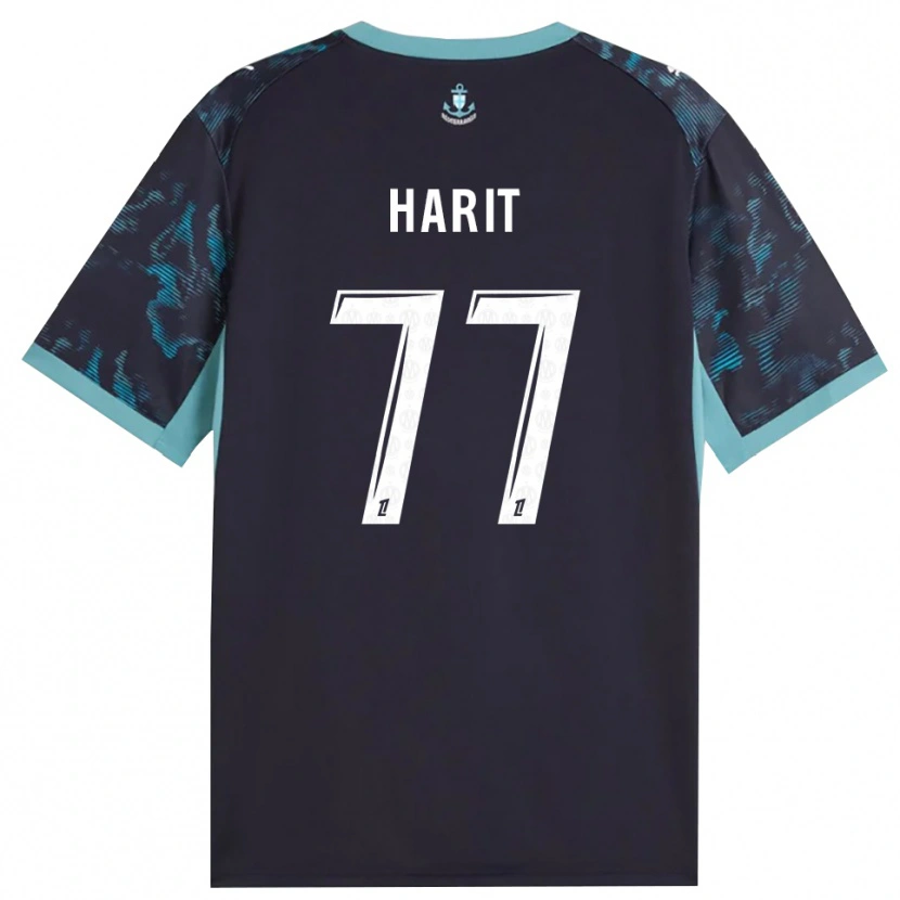 Danxen Kinderen Amine Harit #77 Licht Turkoois Wit Zwart Uitshirt Uittenue 2026/27 T-Shirt België