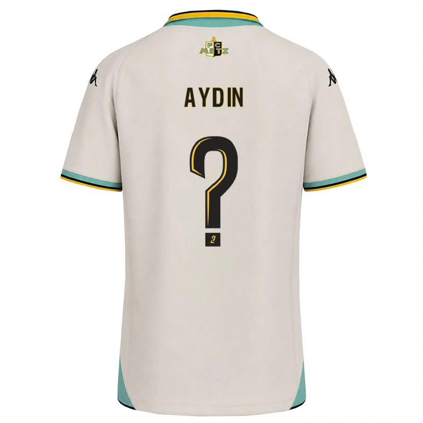 Danxen Kinderen Oguzhan Aydin #0 Bloemenwit Zwart Uitshirt Uittenue 2026/27 T-Shirt België