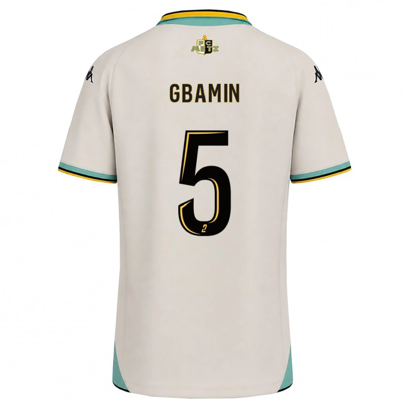 Danxen Kinderen Jean-Philippe Gbamin #5 Bloemenwit Zwart Uitshirt Uittenue 2026/27 T-Shirt België