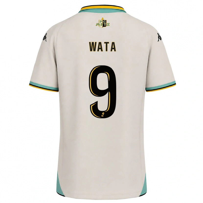 Danxen Kinderen Xavier Wata #9 Bloemenwit Zwart Uitshirt Uittenue 2026/27 T-Shirt België