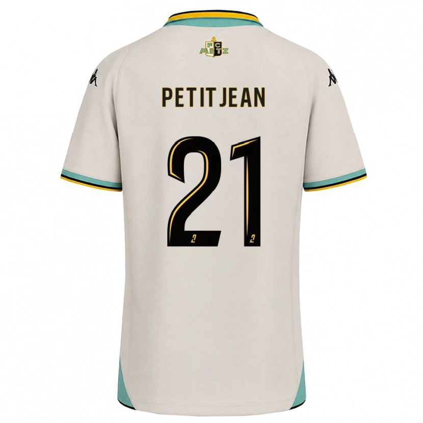 Danxen Kinderen Clara Petitjean #21 Bloemenwit Zwart Uitshirt Uittenue 2026/27 T-Shirt België