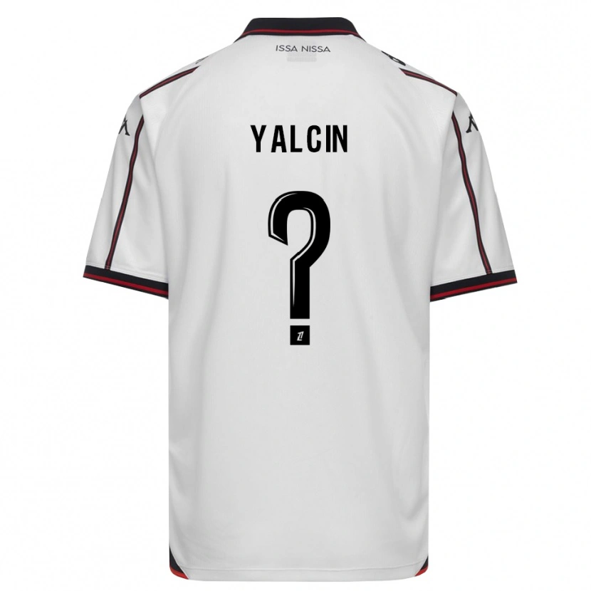 Danxen Kinderen Noah Yalcin #0 Zwart Wit Uitshirt Uittenue 2026/27 T-Shirt België