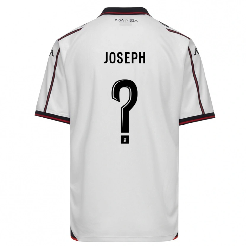 Danxen Kinderen Sylvio Joseph #0 Zwart Wit Uitshirt Uittenue 2026/27 T-Shirt België
