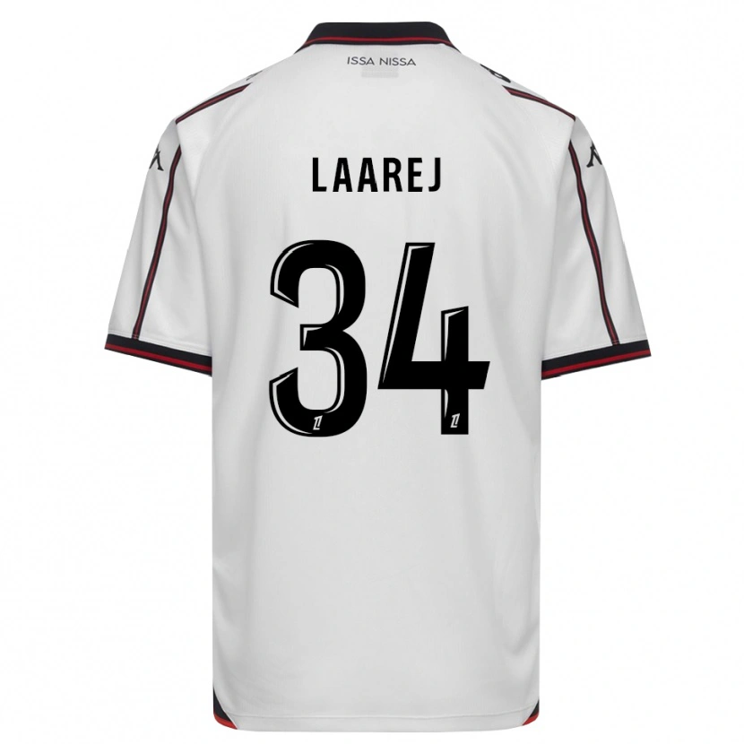Danxen Kinderen Nassim Laarej #34 Zwart Wit Uitshirt Uittenue 2026/27 T-Shirt België