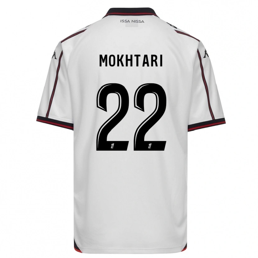Danxen Kinderen Jade Mokhtari #22 Zwart Wit Uitshirt Uittenue 2026/27 T-Shirt België
