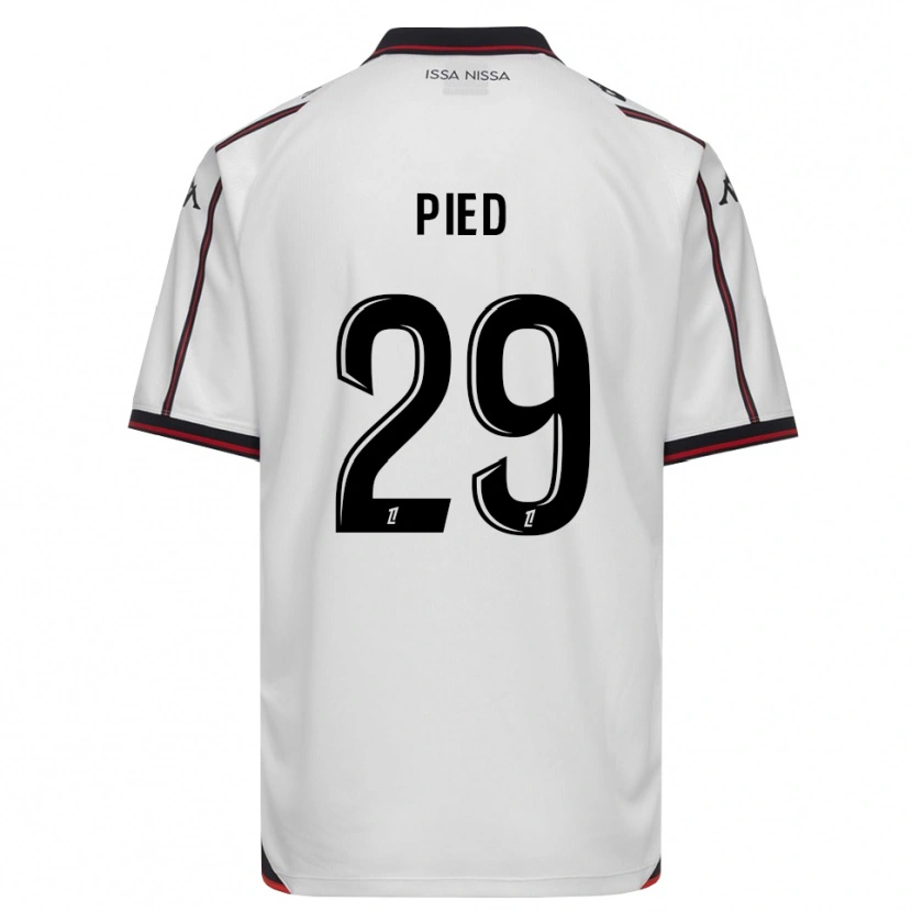 Danxen Kinderen Jeremy Pied #29 Zwart Wit Uitshirt Uittenue 2026/27 T-Shirt België