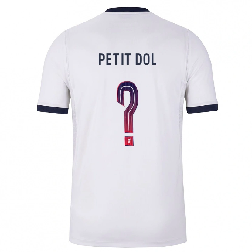 Danxen Kinderen Mathieu Petit Dol #0 Wit Zwart Rood Uitshirt Uittenue 2026/27 T-Shirt België