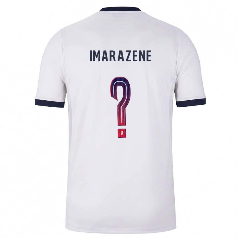 Danxen Kinderen Katia Imarazene #0 Wit Zwart Rood Uitshirt Uittenue 2026/27 T-Shirt België