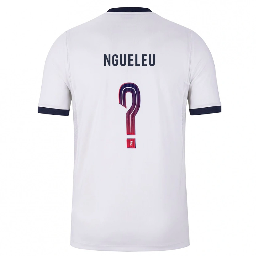 Danxen Kinderen Soufiya Ngueleu #0 Wit Zwart Rood Uitshirt Uittenue 2026/27 T-Shirt België