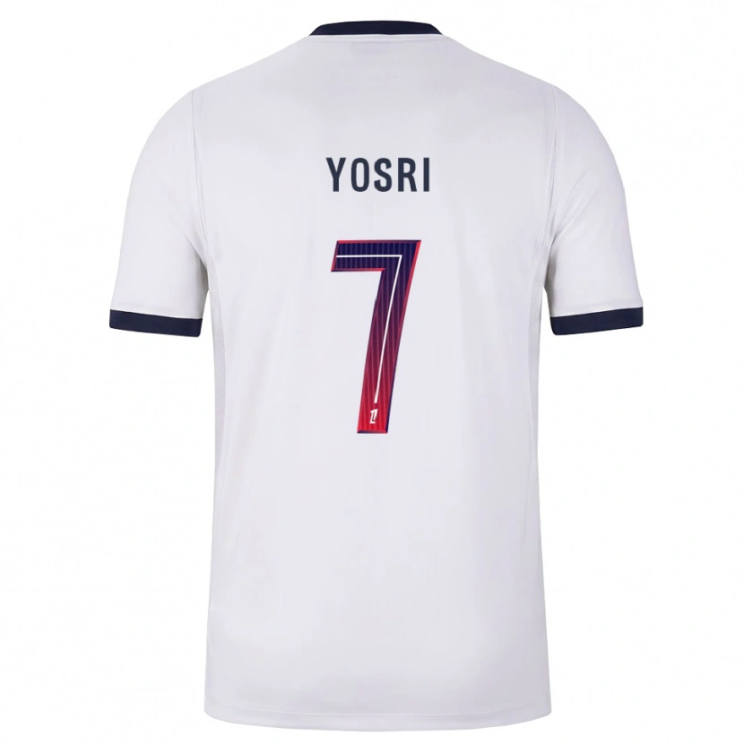 Danxen Kinderen Bouzid Yosri #7 Wit Zwart Rood Uitshirt Uittenue 2026/27 T-Shirt België