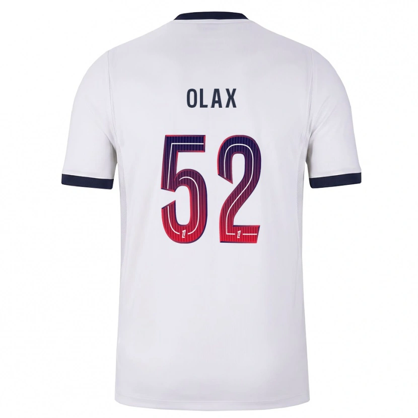 Danxen Kinderen Djamy Olax #52 Wit Zwart Rood Uitshirt Uittenue 2026/27 T-Shirt België