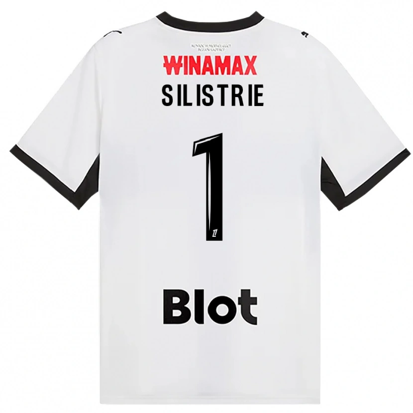 Danxen Kinderen Mathys Silistrie #1 Zwart Wit Rood Uitshirt Uittenue 2026/27 T-Shirt België