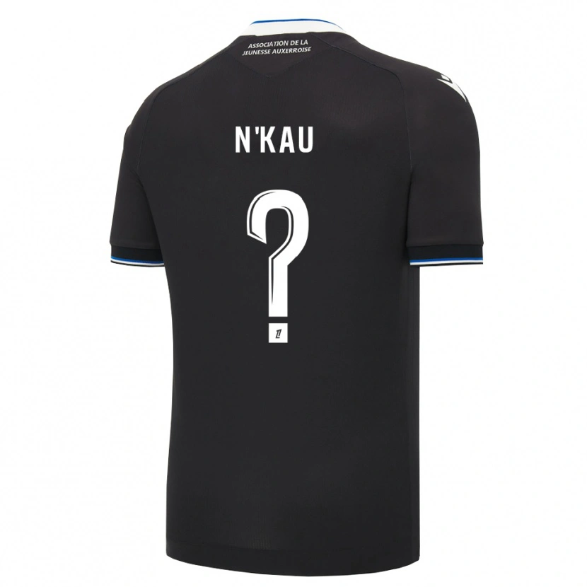 Danxen Kinderen Exoce N'kau #0 Zwart Blauw Wit Uitshirt Uittenue 2026/27 T-Shirt België