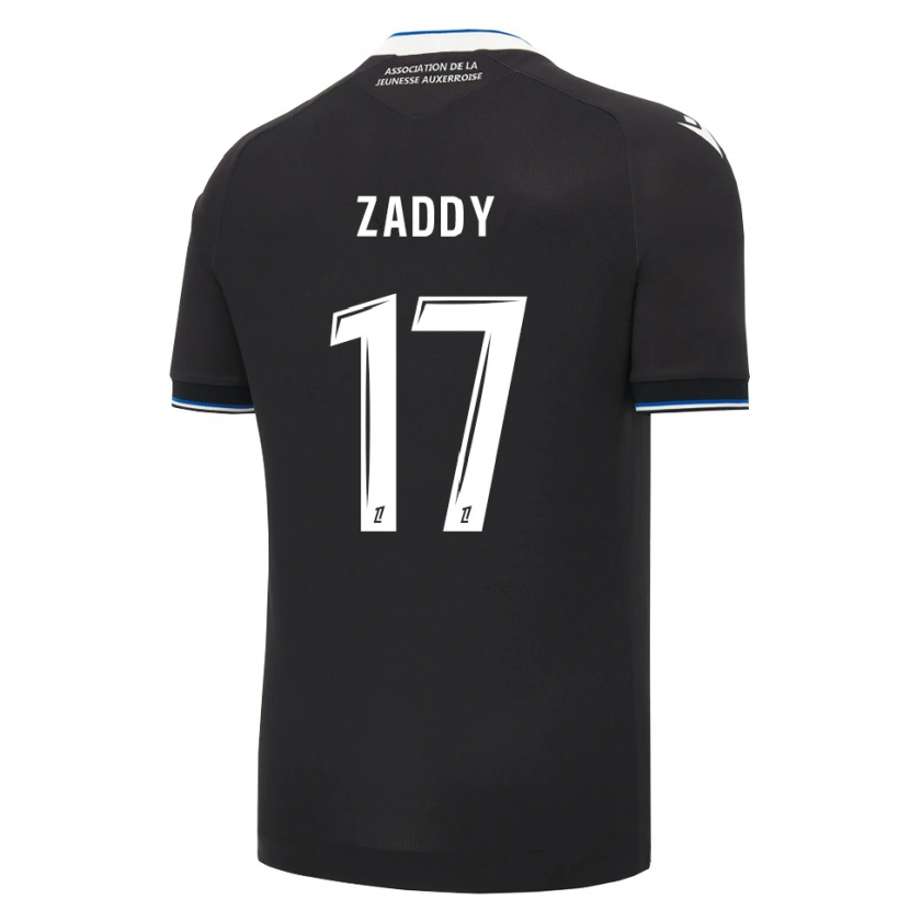 Danxen Kinderen Yvan Zaddy #17 Zwart Blauw Wit Uitshirt Uittenue 2026/27 T-Shirt België