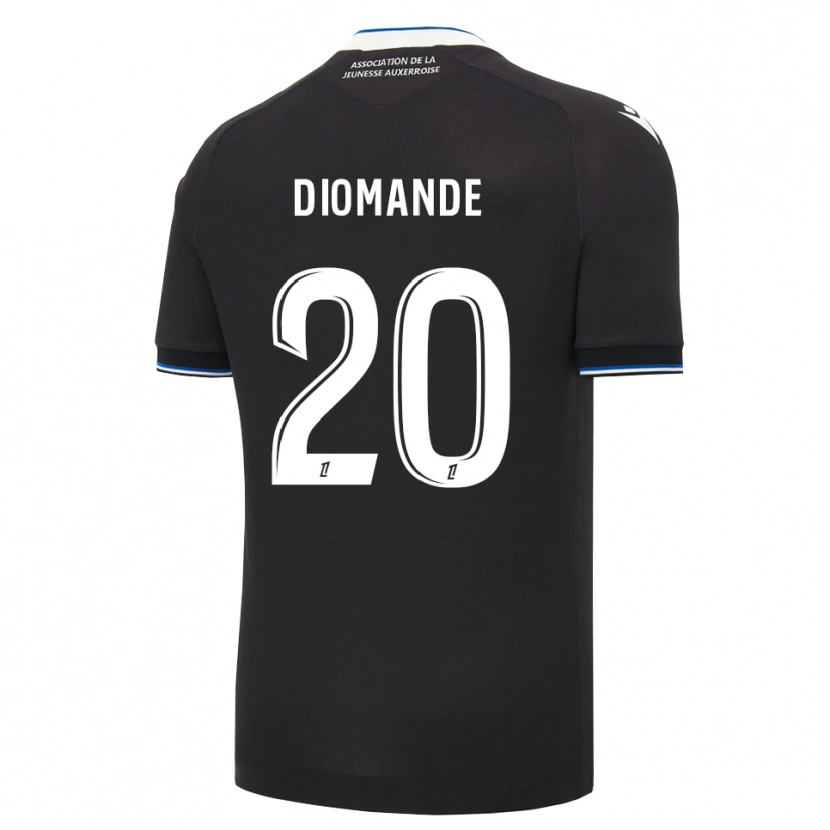 Danxen Kinderen Sinaly Diomandé #20 Zwart Blauw Wit Uitshirt Uittenue 2026/27 T-Shirt België