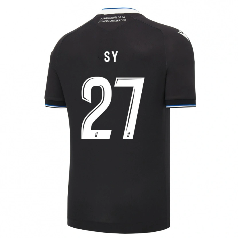 Danxen Kinderen Lamine Sy #27 Zwart Blauw Wit Uitshirt Uittenue 2026/27 T-Shirt België