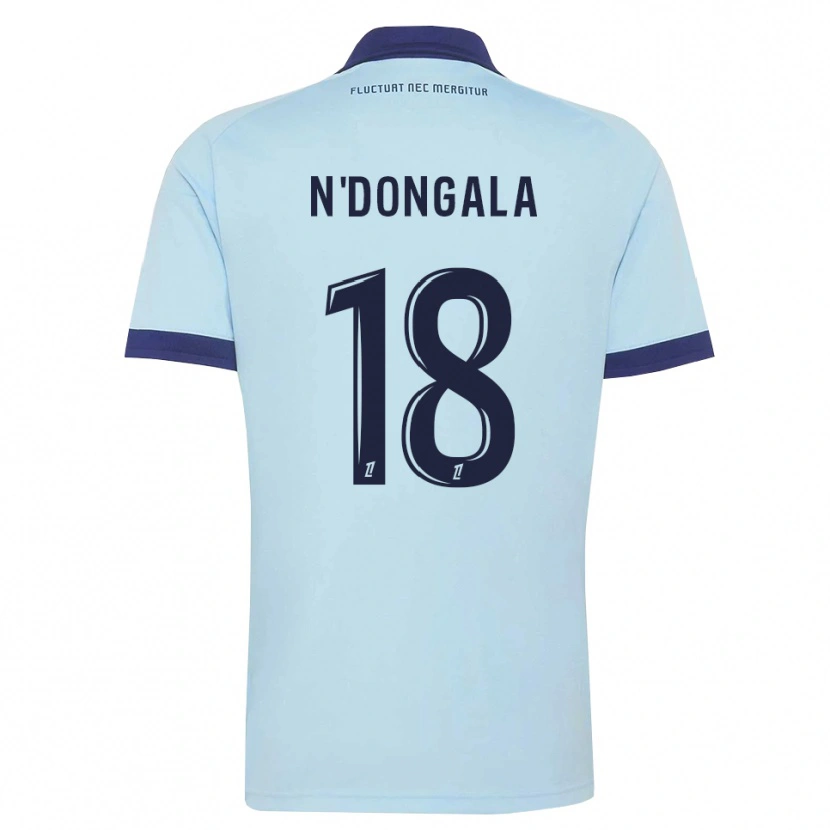 Danxen Kinderen Melween N'dongala #18 Centaurieblauw Zwart Uitshirt Uittenue 2026/27 T-Shirt België