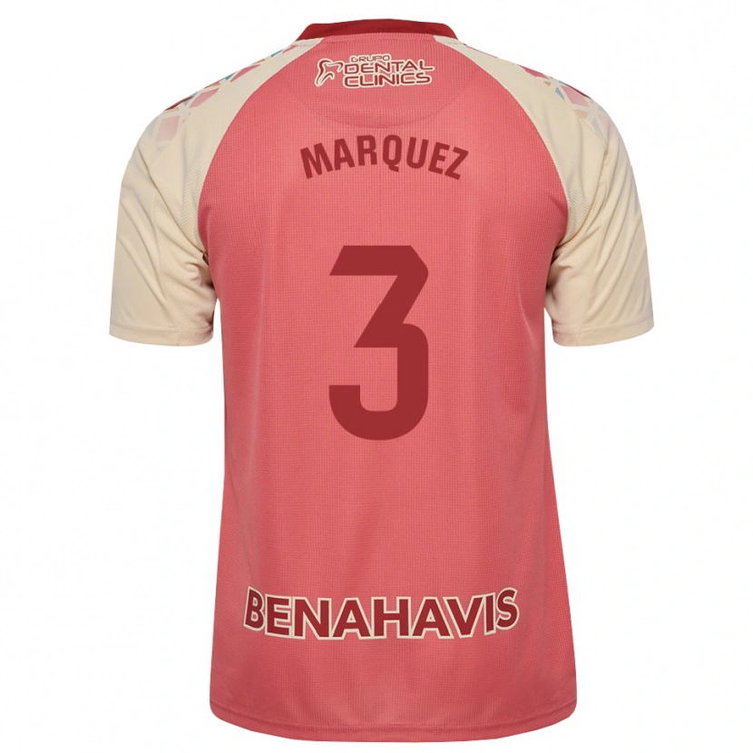 Danxen Kinderen David Márquez #3 Lichtroze Rood Blauw Uitshirt Uittenue 2026/27 T-Shirt België