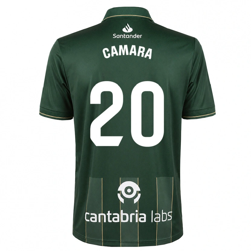 Danxen Kinderen Suleiman Camara #20 Donker Leigrijs Wit Uitshirt Uittenue 2026/27 T-Shirt België