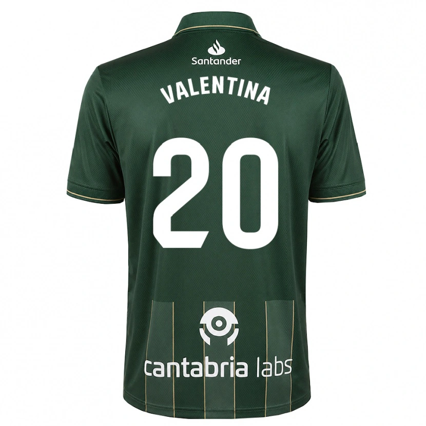 Danxen Kinderen Valentina Lucumi Montoya #20 Donker Leigrijs Wit Uitshirt Uittenue 2026/27 T-Shirt België