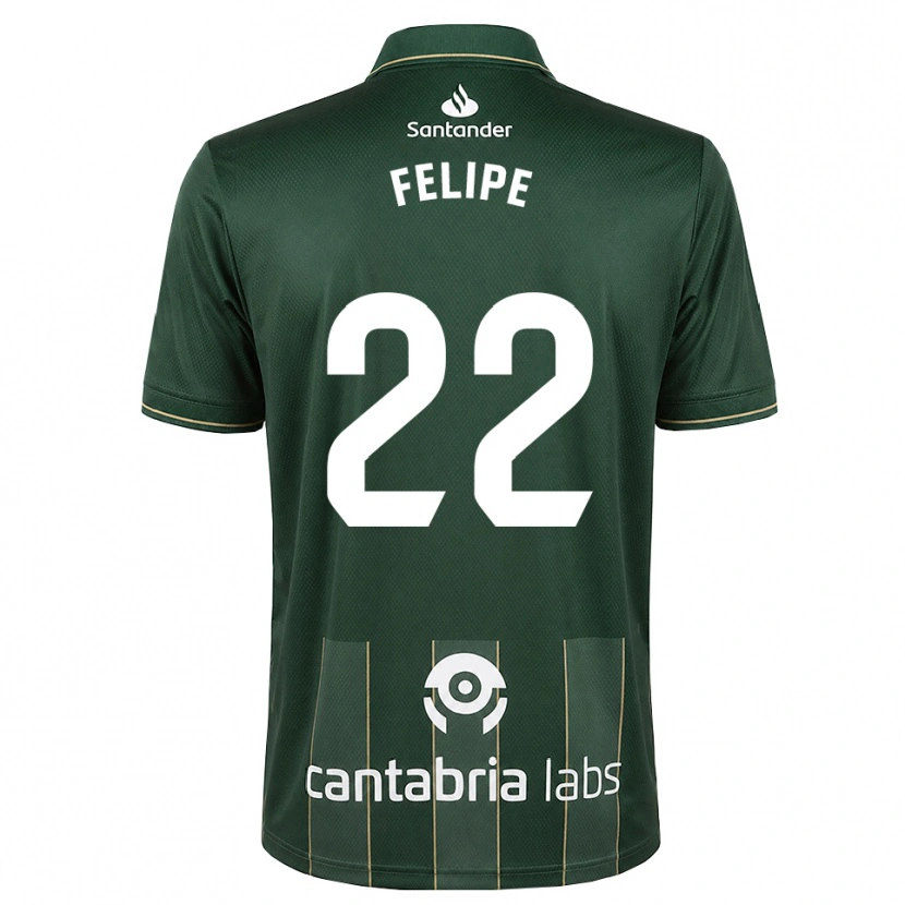 Danxen Kinderen Pedro Felipe #22 Donker Leigrijs Wit Uitshirt Uittenue 2026/27 T-Shirt België