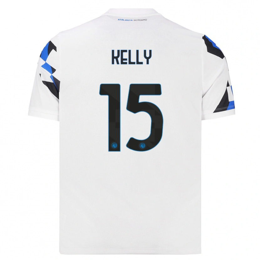Danxen Kinderen Maegan Kelly #15 Wit Rood Blauw Uitshirt Uittenue 2026/27 T-Shirt België