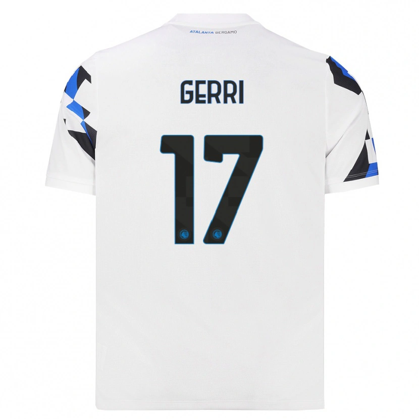 Danxen Kinderen Romeo Gerri #17 Wit Rood Blauw Uitshirt Uittenue 2026/27 T-Shirt België