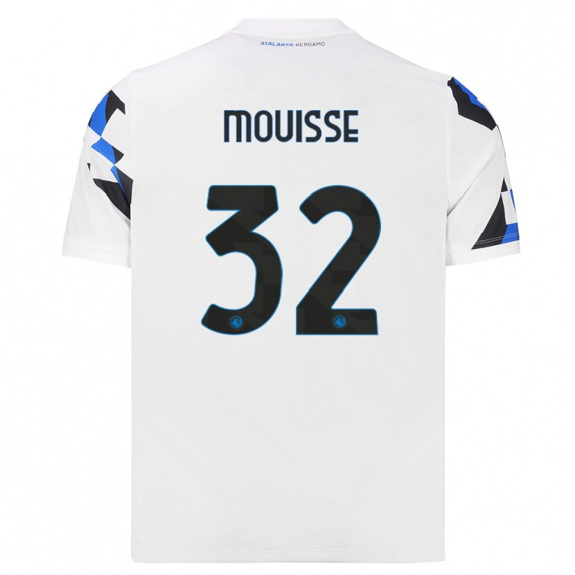 Danxen Kinderen Samir Mouisse #32 Wit Rood Blauw Uitshirt Uittenue 2026/27 T-Shirt België