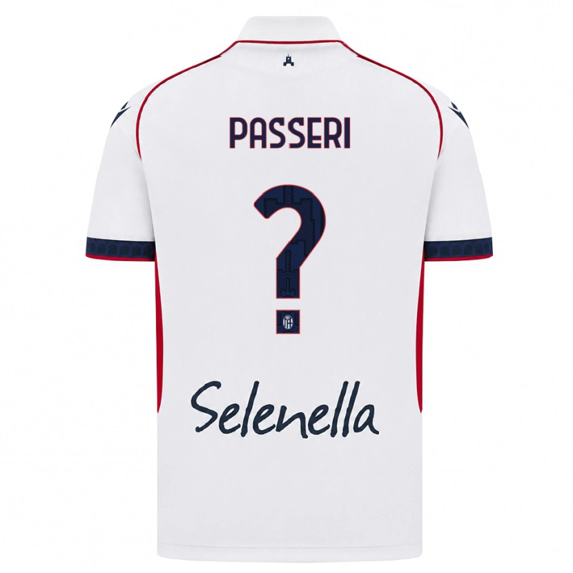 Danxen Kinderen Angela Passeri #0 Wit Rood Koninklijk Blauw Uitshirt Uittenue 2026/27 T-Shirt België