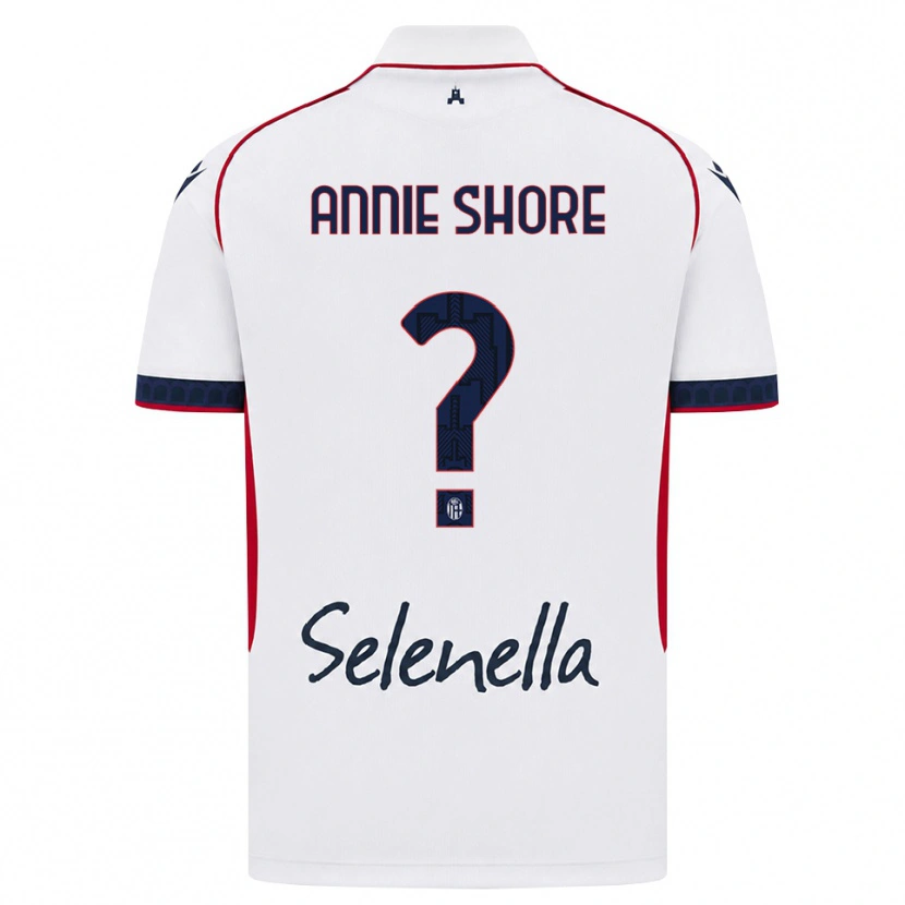 Danxen Kinderen Margot Annie Shore #0 Wit Rood Koninklijk Blauw Uitshirt Uittenue 2026/27 T-Shirt België