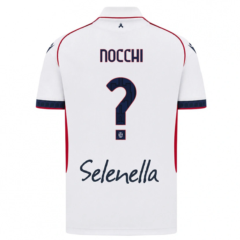 Danxen Kinderen Isotta Nocchi #0 Wit Rood Koninklijk Blauw Uitshirt Uittenue 2026/27 T-Shirt België