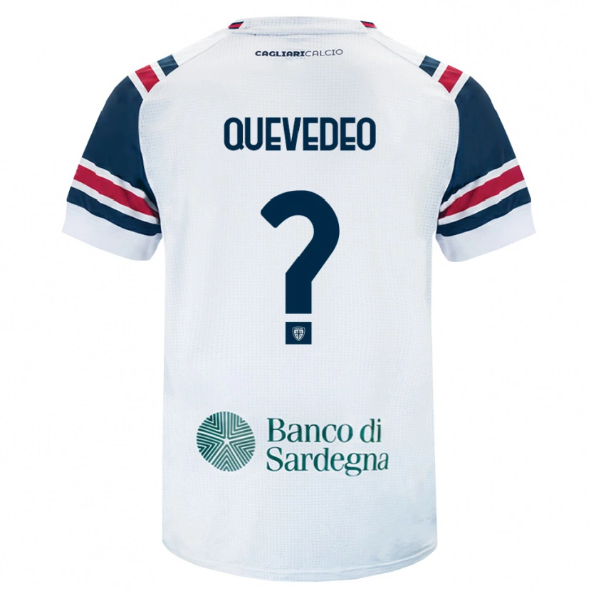 Danxen Kinderen Hector Quevedeo #0 Wit Rood Groen Uitshirt Uittenue 2026/27 T-Shirt België