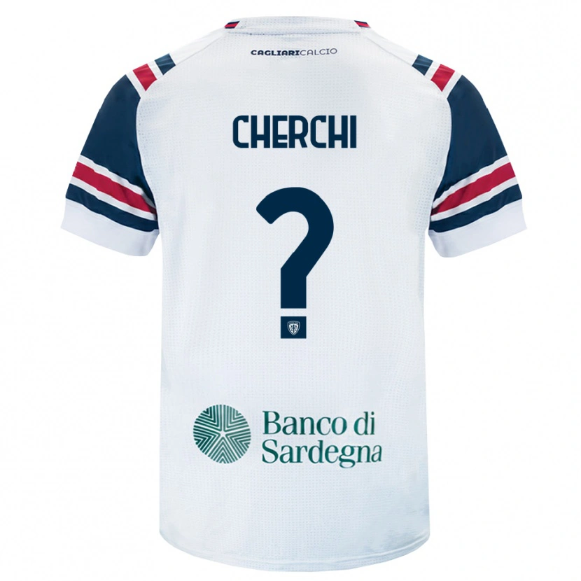 Danxen Kinderen Filippo Cherchi #0 Wit Rood Groen Uitshirt Uittenue 2026/27 T-Shirt België