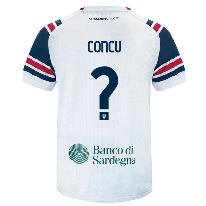 Danxen Kinderen Marco Concu #0 Wit Rood Groen Uitshirt Uittenue 2026/27 T-Shirt België