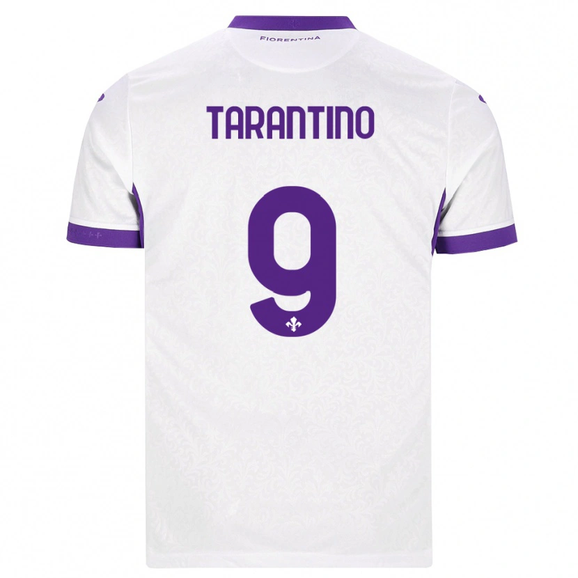Danxen Kinderen Jacopo Tarantino #9 Wit Paars Uitshirt Uittenue 2026/27 T-Shirt België