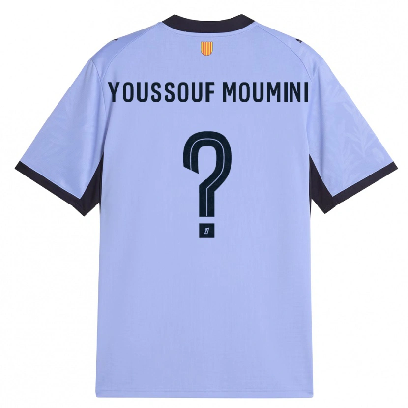 Danxen Kinderen Yakine Youssouf Moumini #0 Lavendel Zwart Thuisshirt Derde Tenue 2026/27 T-Shirt België